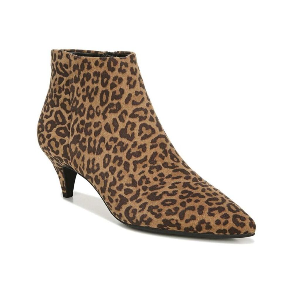 CIRCUS By Sam Edelman Womens Brown Kirby Toe Kitten Heel Booties 5.5